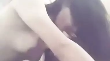 Macho kisses Desi woman and licks her XXX nipples before chudai sex