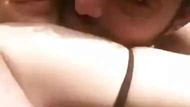 Indian kisses man who wants to see her XXX-shaped boobs outdoors