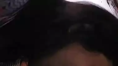 Lankan guy getting blowjob from mature Milf