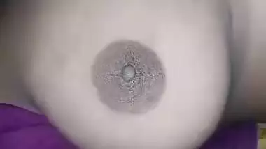 Sleeping Wife boobs Video Record by Hubby