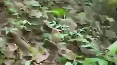 Sex affair bhabhi xxx Indian outdoor jungle sex