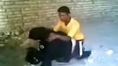 Pakistani aunty illicit taboo sex with nephew in an abandoned house of caught on spy cam