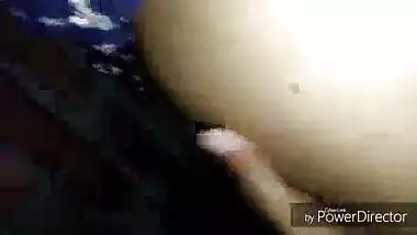 Hot big ass aunty share by her husband in hotel for money