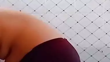 Hot Aish - Looking Very Hot And Romantic In Bathroom Showing Her Boobs And Tits