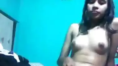 Bengali girl fingering & eating her own cum 1