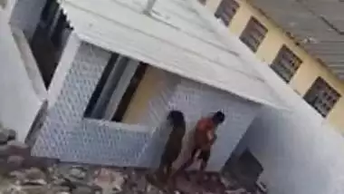 Construction Workers’ Sex During Break Caught On Indian