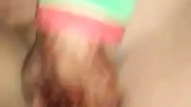 XXX lover touches Desi babe's boobs to show MMS video to whole world