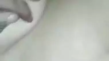 Wife moans so sweet while Indian cock moves in and out of her pussy in porn vid