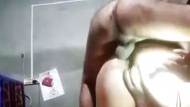 Village wife anal fucking by husband at home