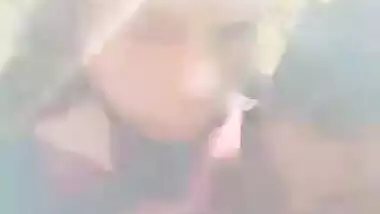 Desi Village Couple Outdoor boobs sucking