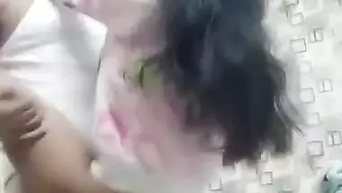 10 minutes sex video horny GF in standing position